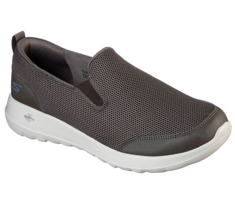 Skechers Gowalk Max - Clinched - Mens Slip On Shoes Khaki [AU-PC0121]